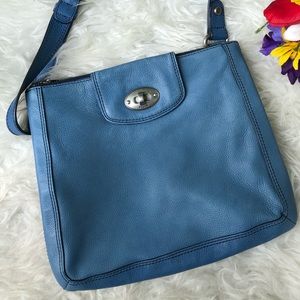 Fossil Blue Crossbody Bag